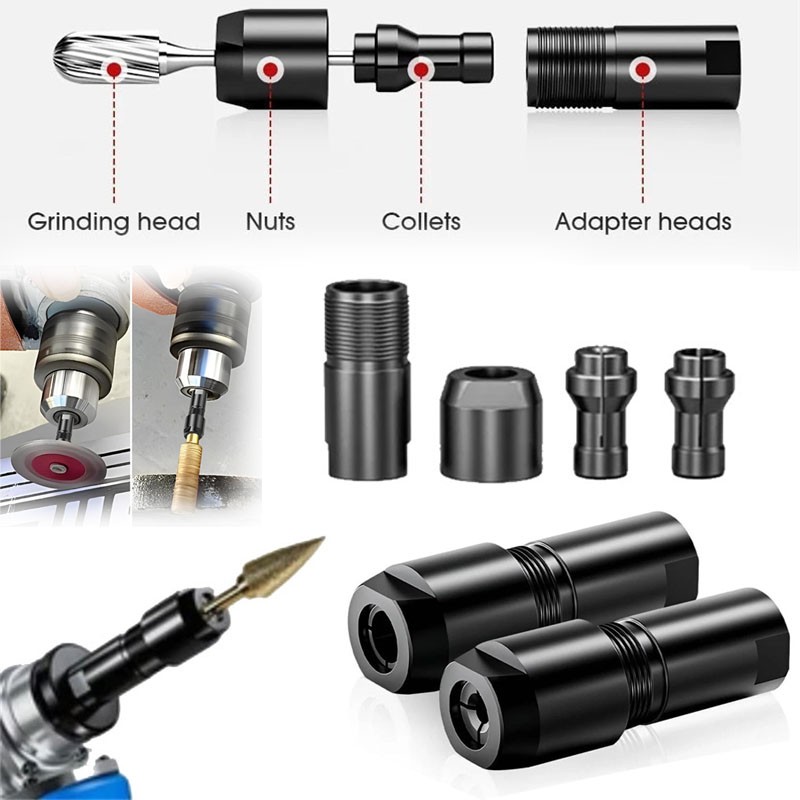 2X Angle Grinder Adapter Converter for Home DIY Projects Thread Cutting Cutting