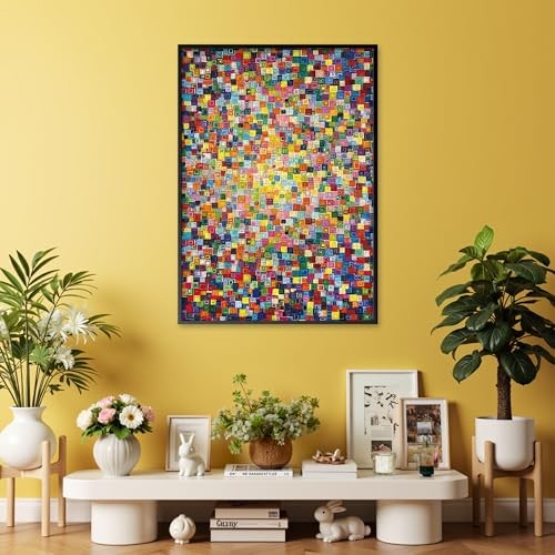 Impossible Hard Jigsaw Puzzles 1000 Pieces for Adults Impossible Rectangular