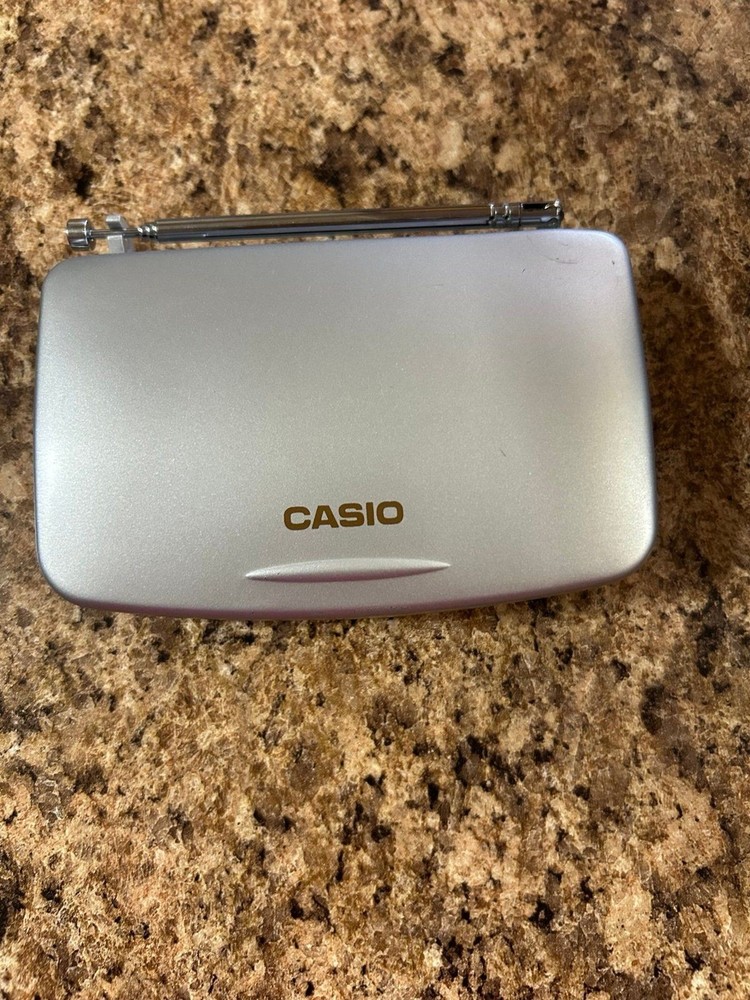Casio TR102 Clock Radio WORKS!
