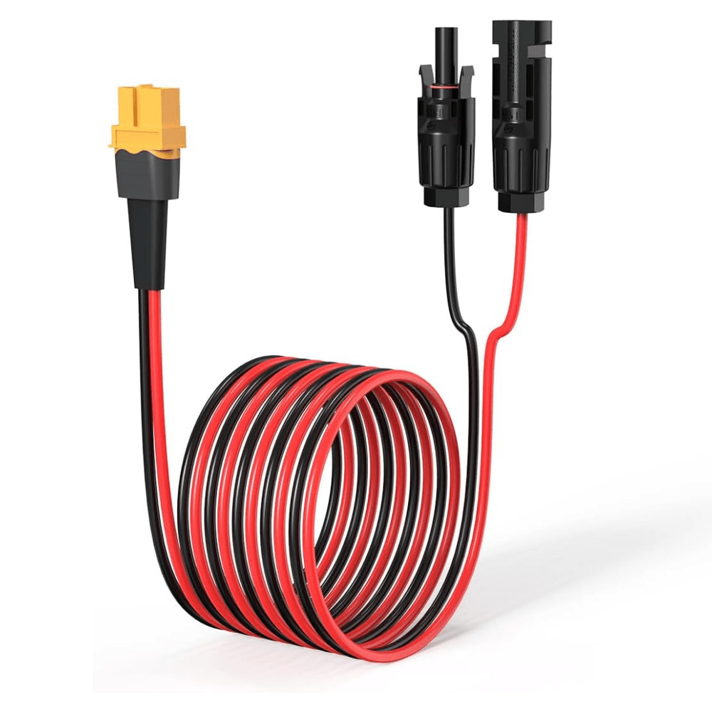 12AWG MC4 to XT60 Extension Charging Cable Solar Panel Extension Charging Cable