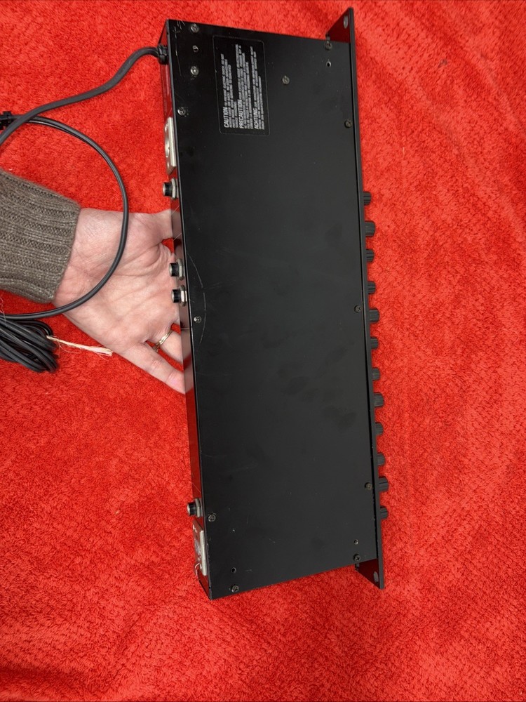 N.I.H LABS PARAMETRIC EQUALIZER PE 30 With Power Supply - Tested Functional NICE