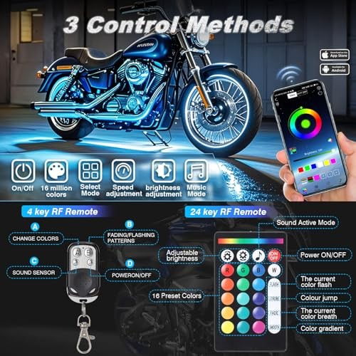 Replacement Controller Control Box for Motorcycle LED Lights 100W