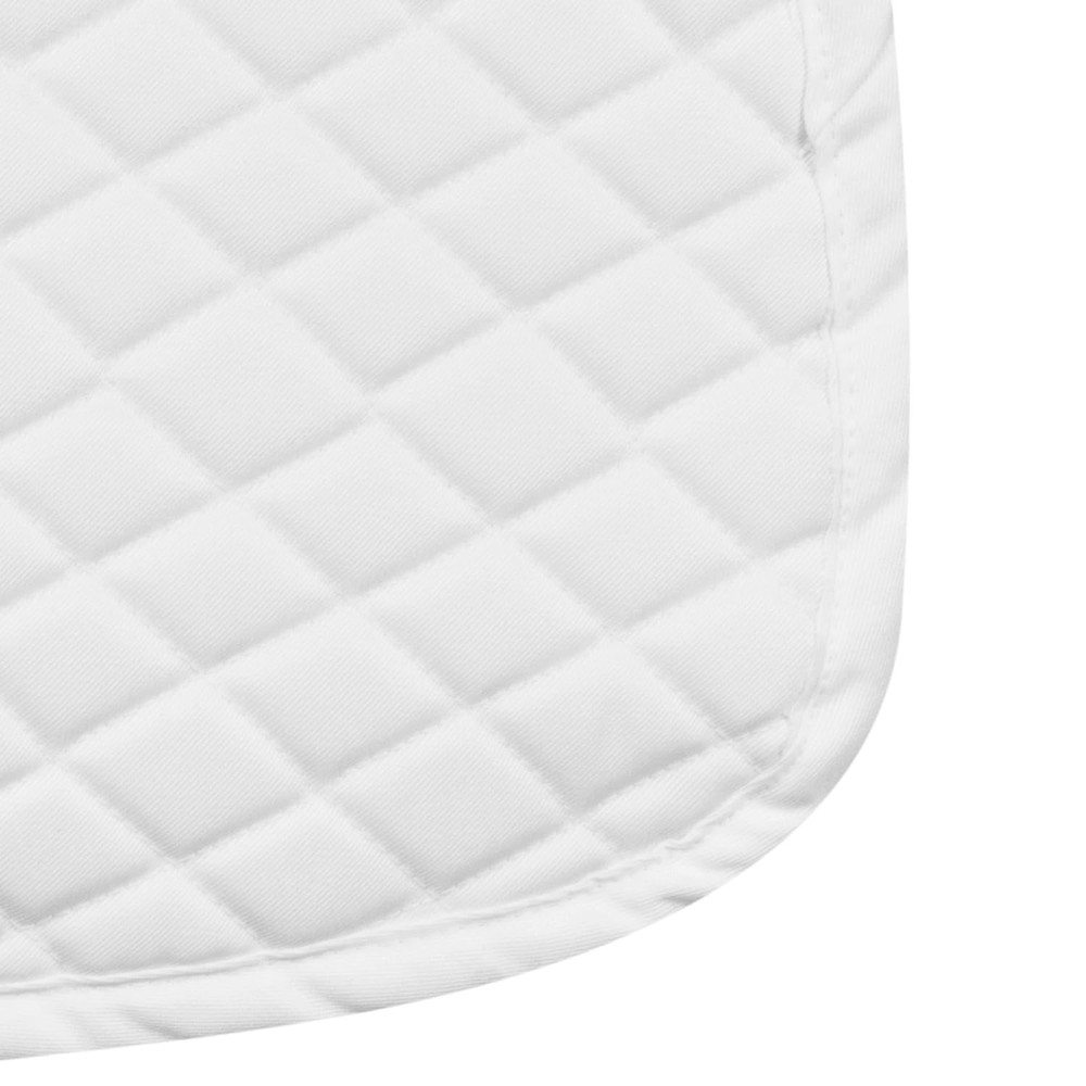 TuffRider Basic Dressage Saddle Pad-White Standard, White