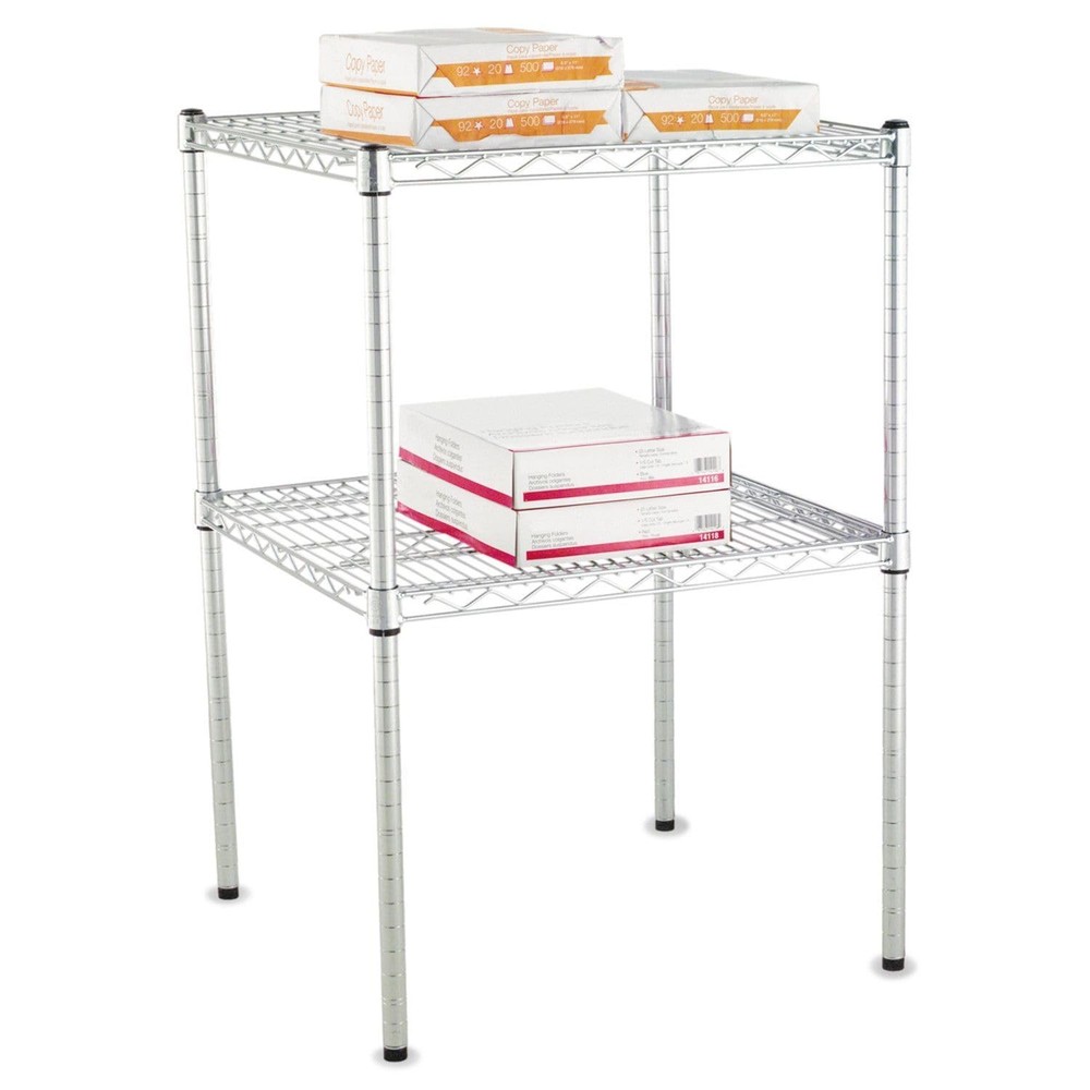 ALE Stackable Posts For Wire Shelving, 36 "High, Black (Pack of 4)