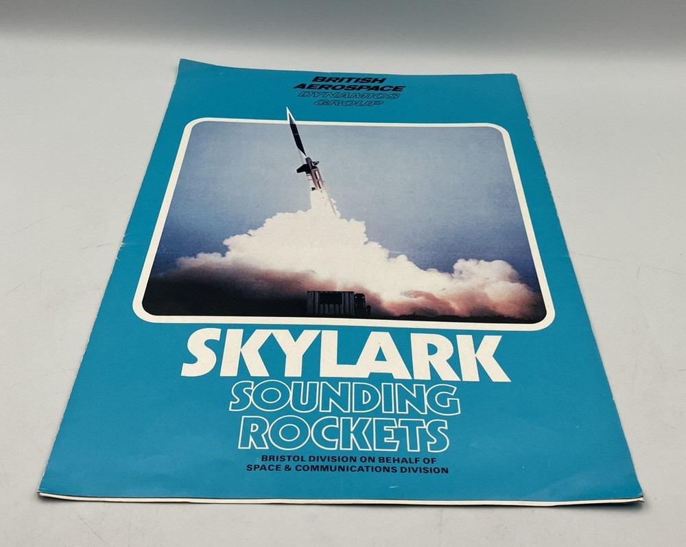 Skylark Sounding Rockets British Aerospace Dynamics Group Aeronautics UK