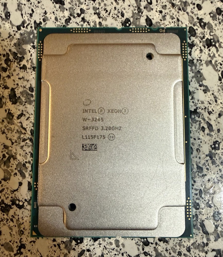 Intel Xeon W-3245 16 Core - 3.2 GHz 22M Cache Processor - OEM Mac Pro 2019