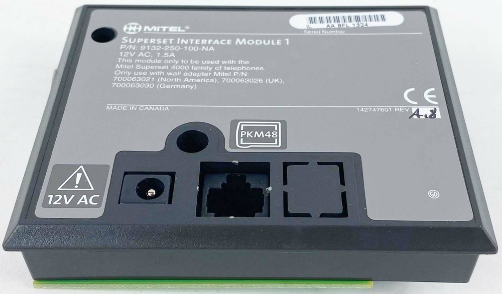 Mitel Superset Interface Module 1 (9132-250-100) - Refurbished