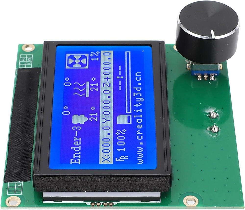 3D Printer LCD Display Screen 12864 Control Panel Blue for Ender 3 Series