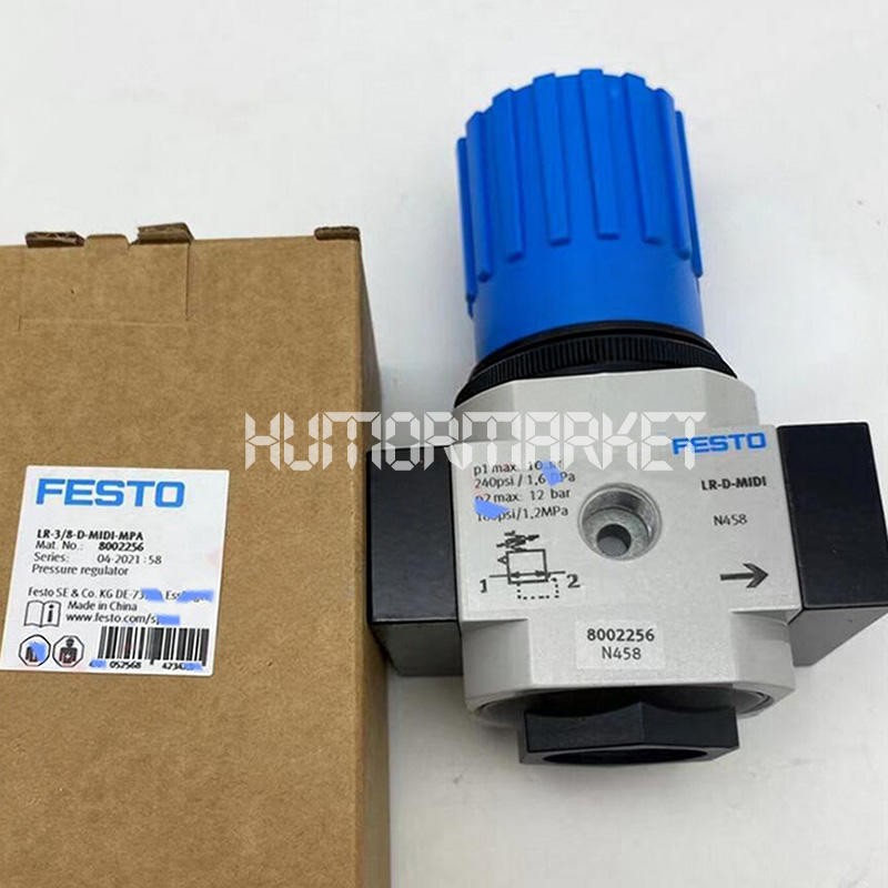 1PCS NEW FESTO LR-3/8-D-MIDI-MPA 8002256 pressure reducing valve