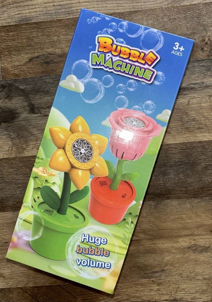 New Bubble Machine Mower Flowers