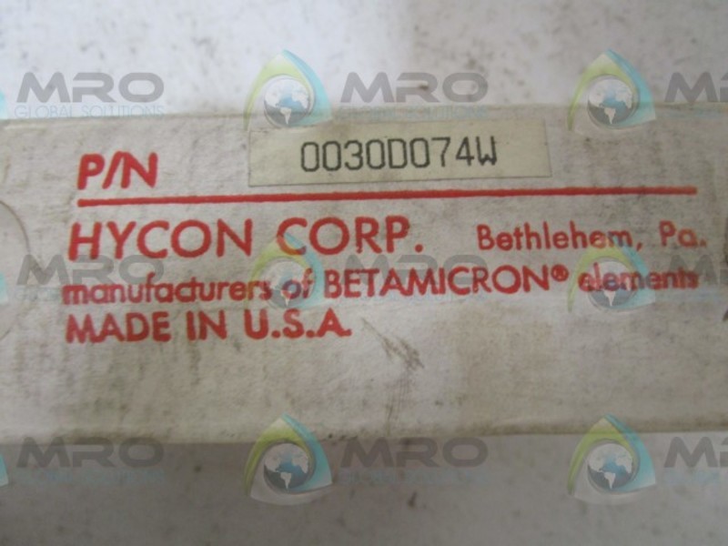 HYCOM 0030D074W FILTER NSMP