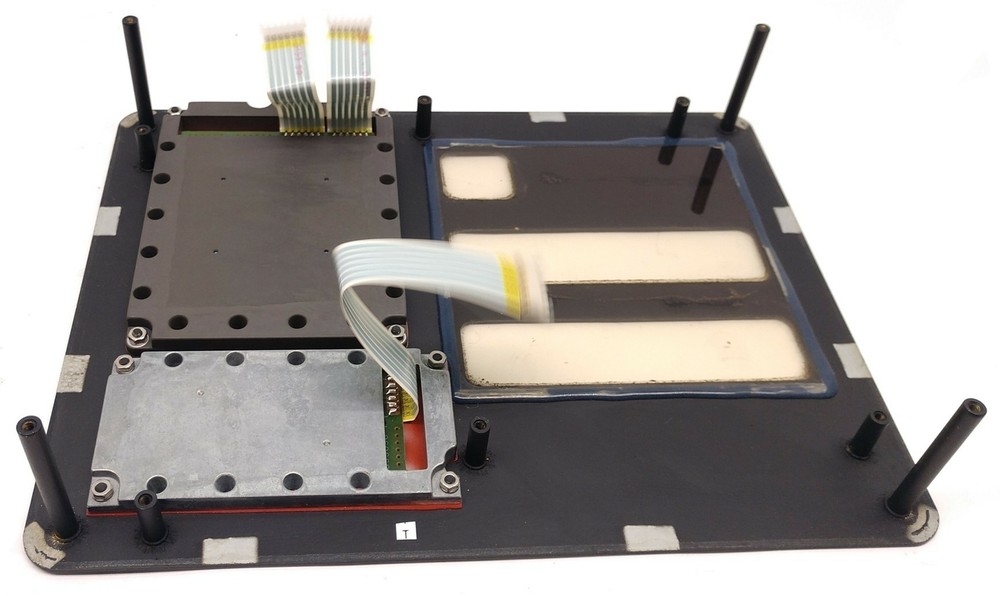 Heidenhain Operator Interface Panel, Three Displays,10-3/8" x 8" x 2-1/8"