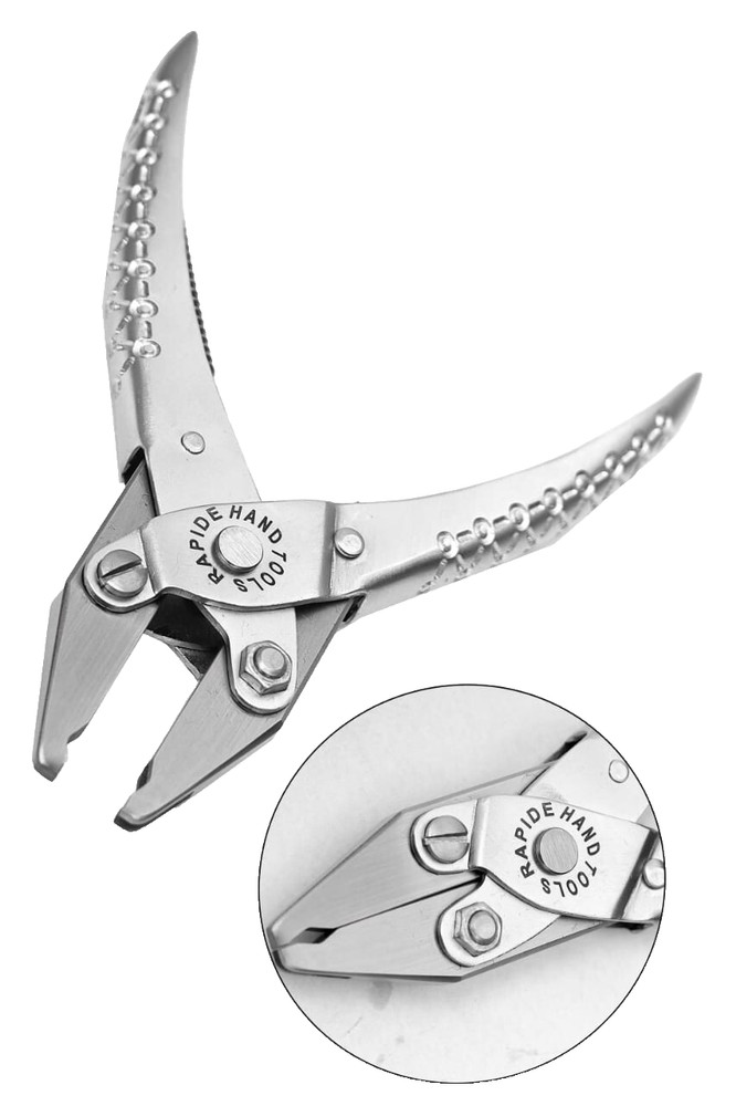 SPRING INSERTING PLIERS PARALLEL ACTION FEATURE FOR WOODWIND MUSIC INSTRUMENTS
