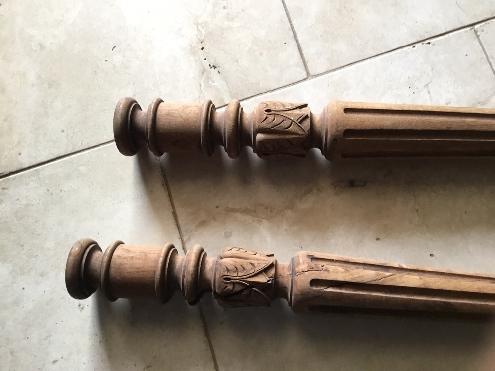 Antique Oak Pillars 2