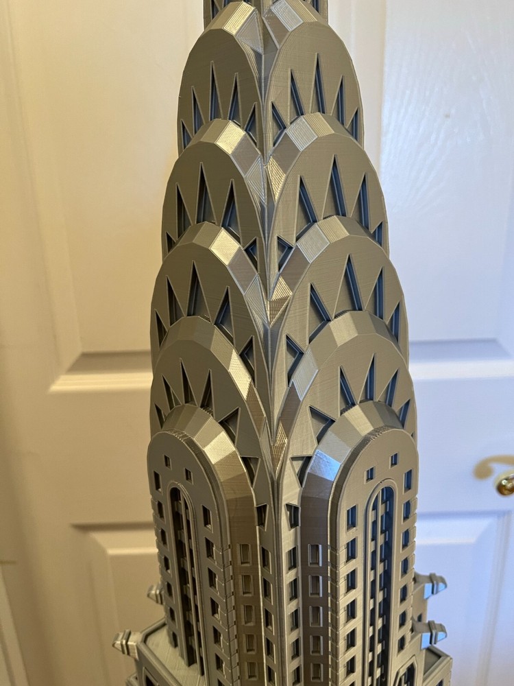 Extra Large Chrysler Building Model- 3D Printed