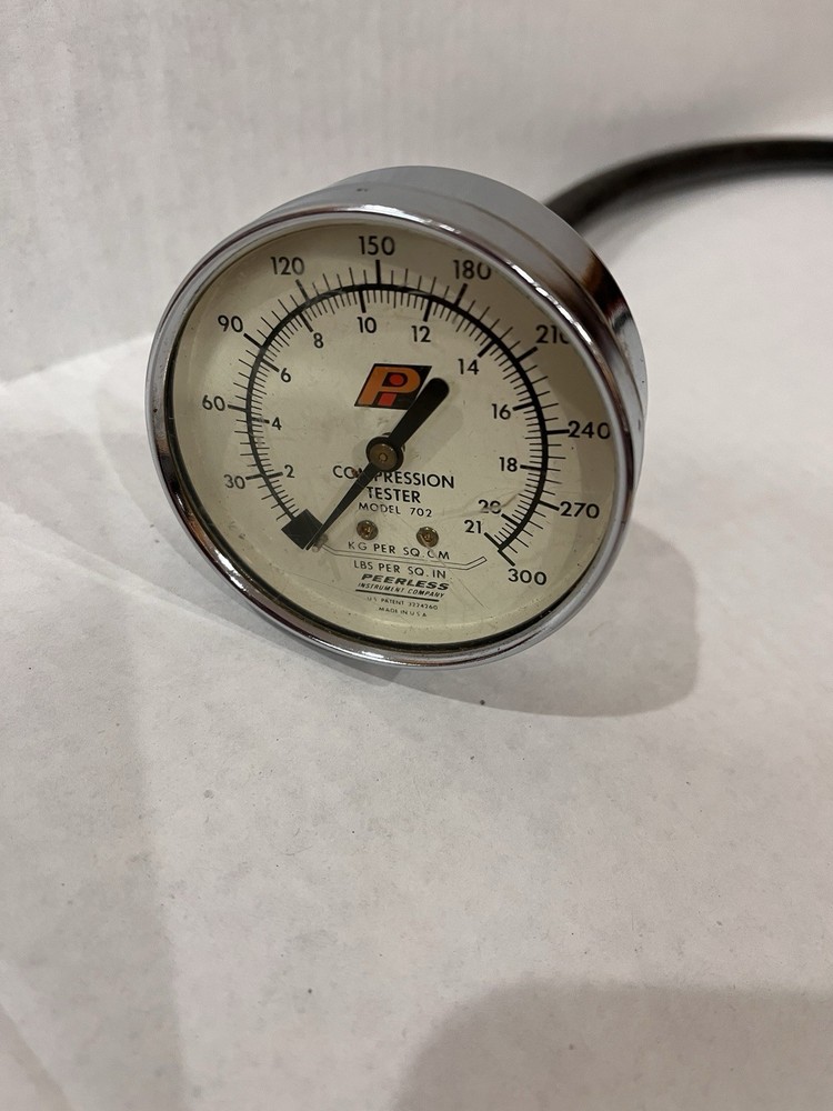 Used Compression Tester Peerless Pulsar 702 Flex-Drive USA Untested As Is