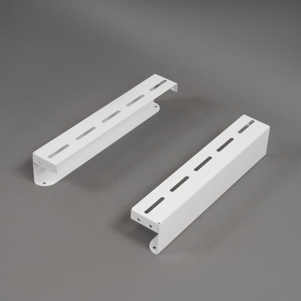 White Overhead Garage Ceiling Storage Racks Bin Organization System Heavy Duty