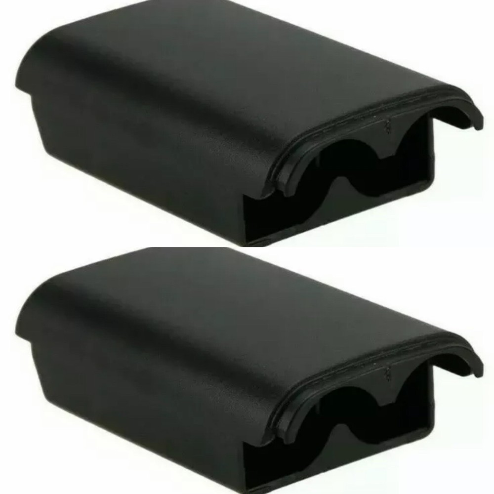 2x Black AA Battery Back Cover Case Shell Pack For Xbox 360 Wireless Controller