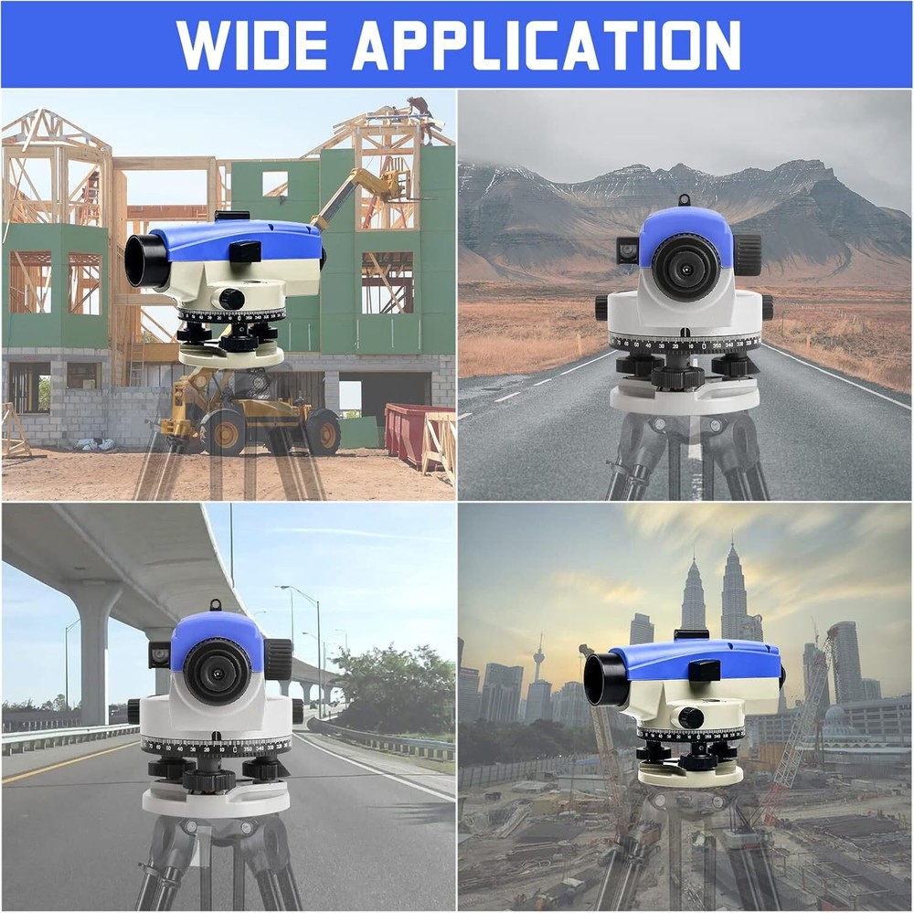 32X Automatic Optical Level High Precision Measure Meter Machine w/ Compensator