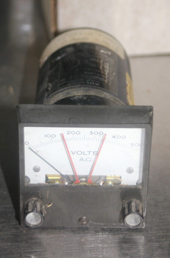 API Instruments 0/500 AC Voltmeter 1200-1245