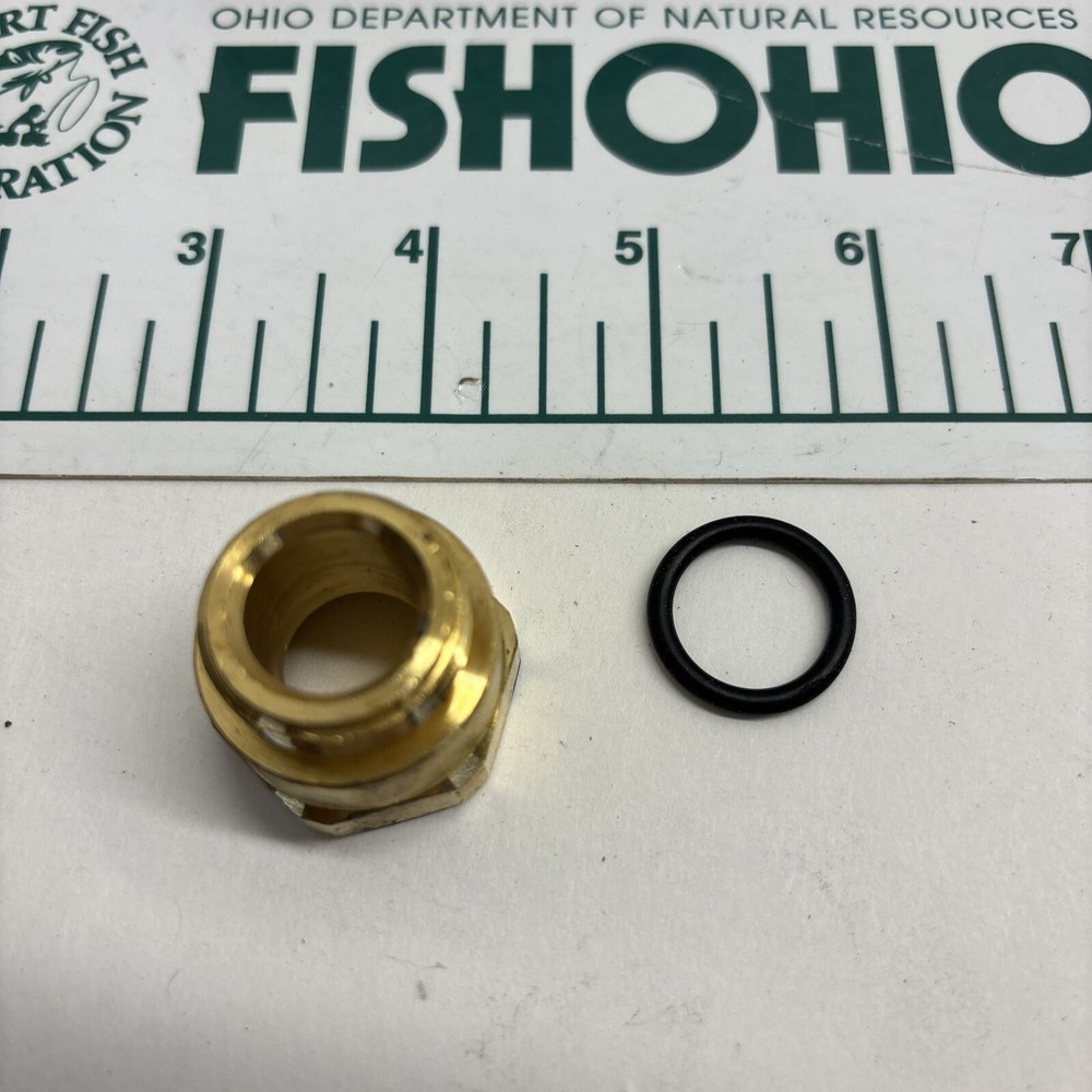 CALEFFI BRASS INVERTED FLARE KIT 61241K