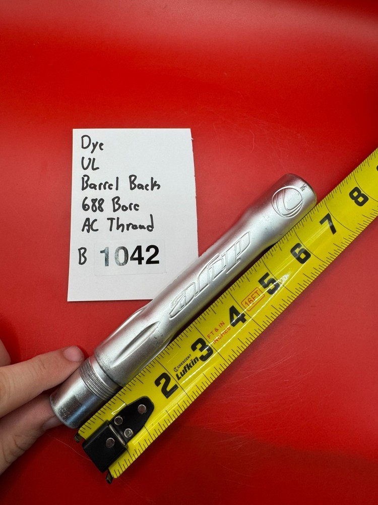 Dye UL Barrel Back 688 Bore AC Thread