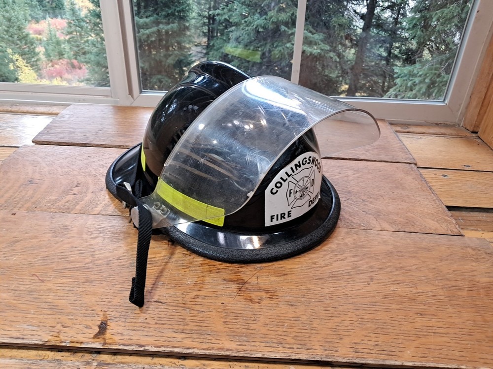 Vintage Cairns Black Fire Helmet Os