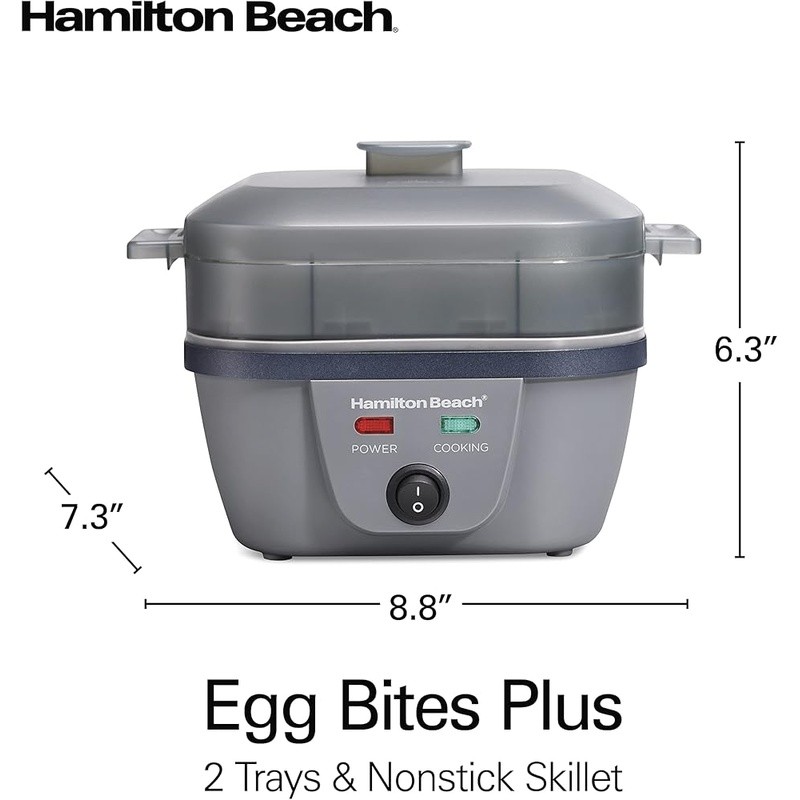 Egg Cooker Make Egg Bites Poached Hard Boiled Omelets Scrambled Eggs Easy Clean
