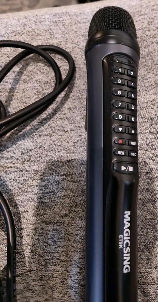 Magic Sing ET9K Microphone no Power Cord