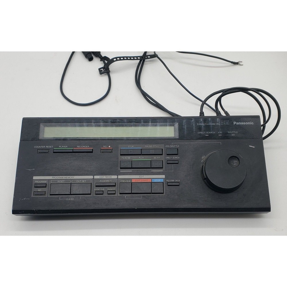Panasonic AG-A95 Video Production and Editing Controller UNTESTED AS-IS