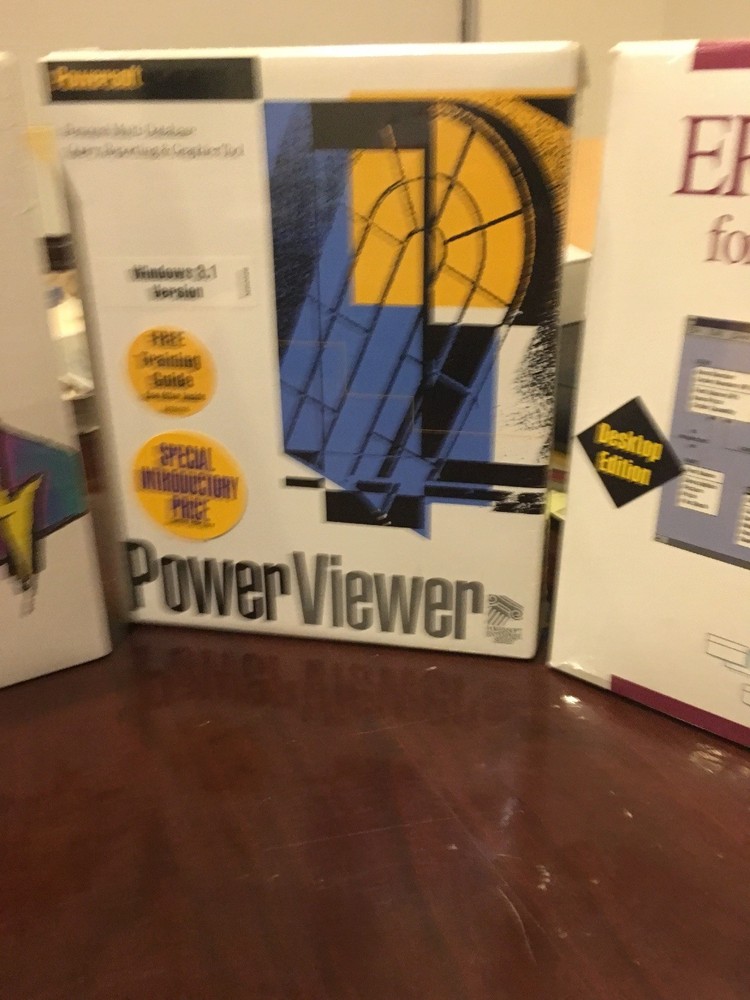 NEW UNUSED $25,000 Powerbuilder Development Kit With Sql, Viewer, And ERwin/ERX.