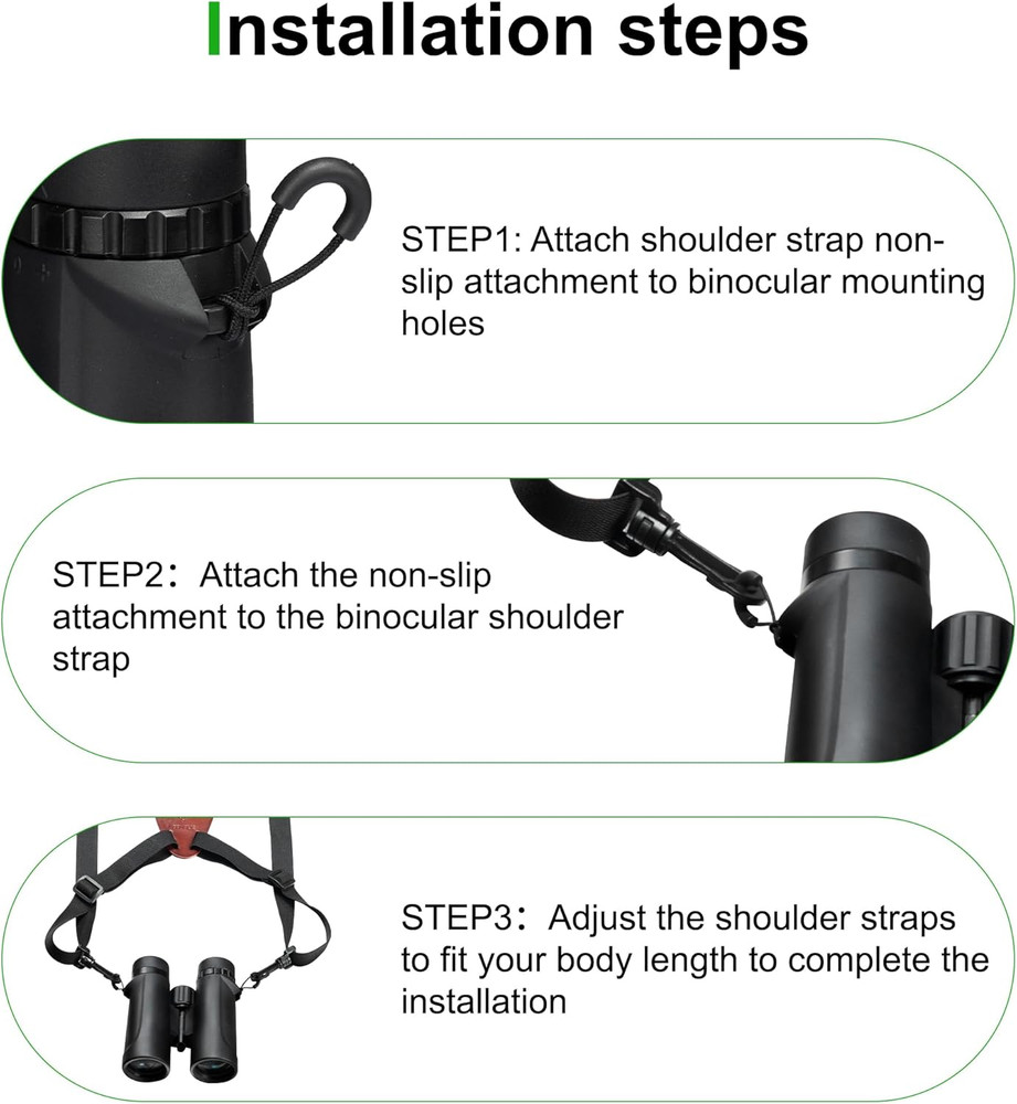 Binocular Harness Strap, X-shaped Decompression Binocular Strap, Cross Binocu...