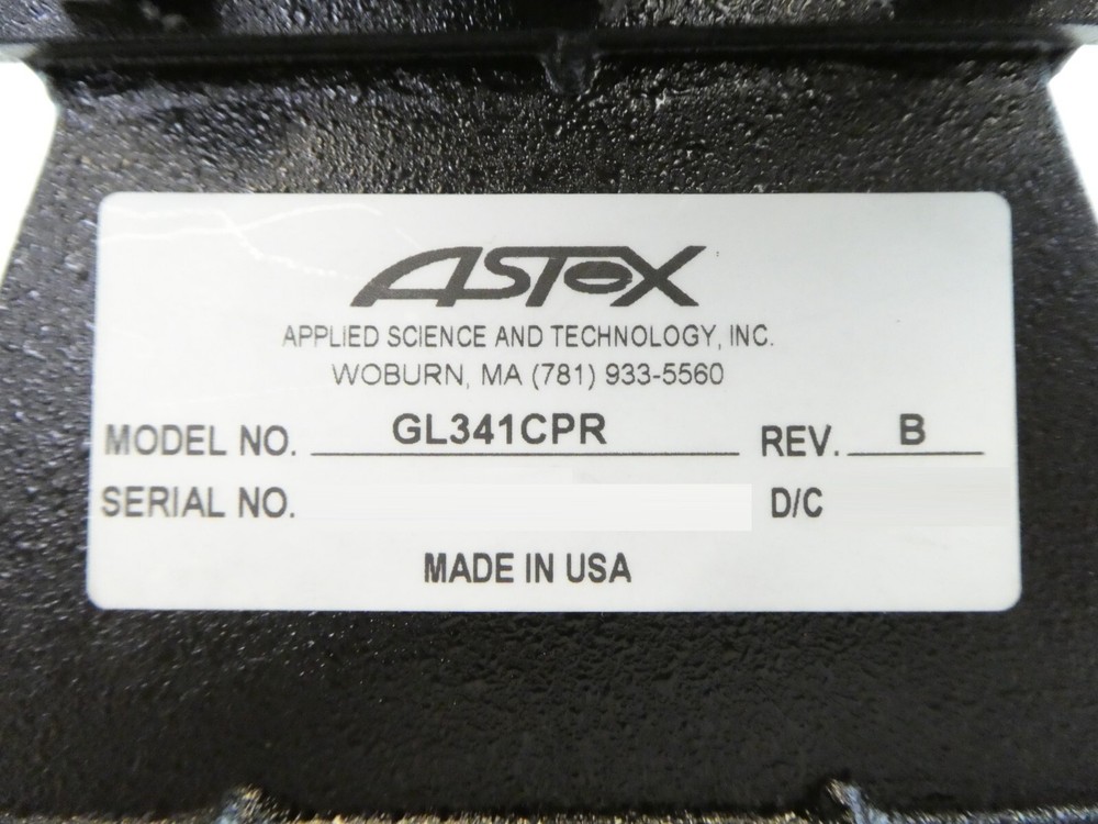 ASTeX Applied Science & Technology GL341CPR Microwave RF Waveguide MKS Working