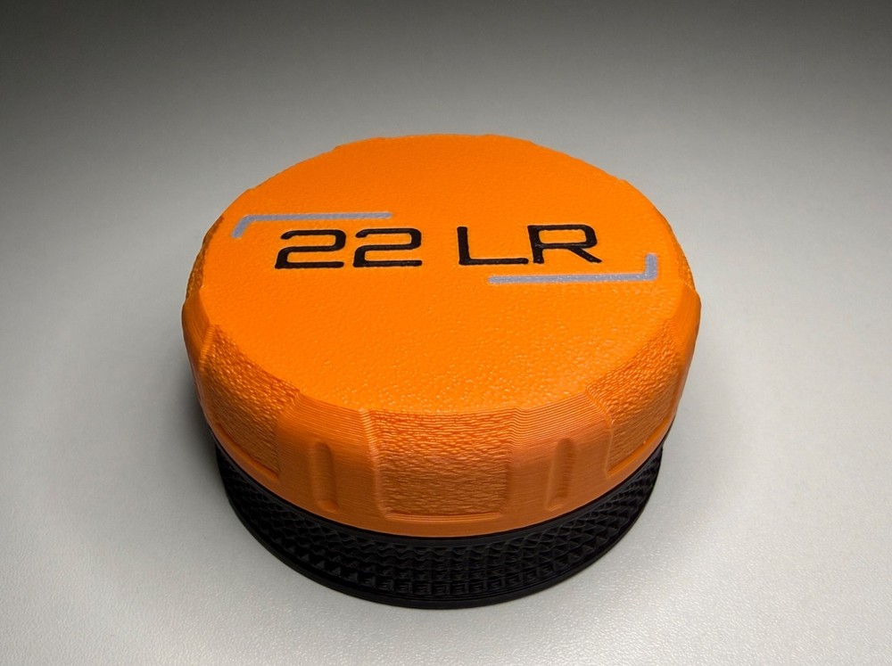 3-D Printed 22 LR Ammo Box Storage Case Container 55 Round