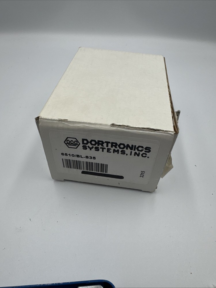 NEW!! DORTONICS 6510/BL-S35 BLUE EMERGENCY PULL