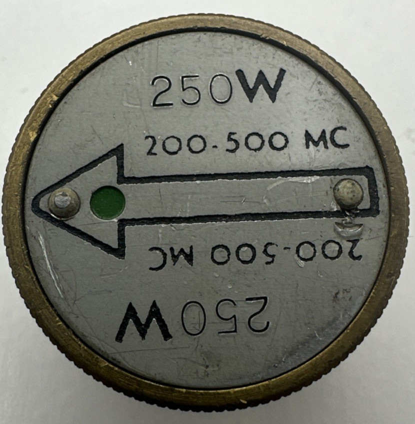 Bird Wattmeter Element Slug 250W 200-500 MC
