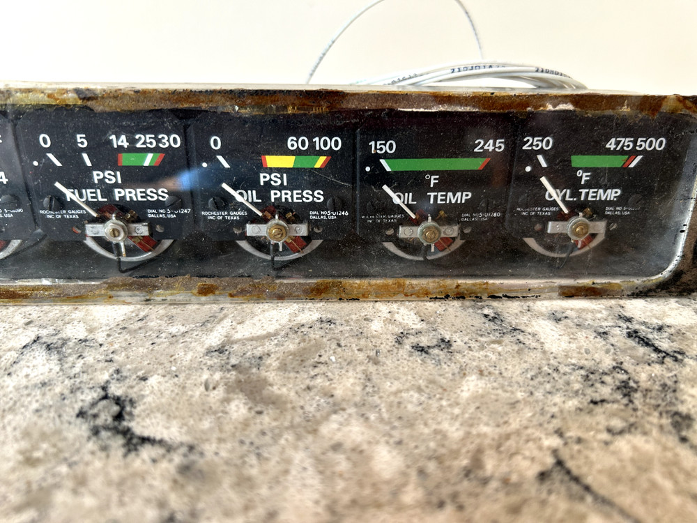 Rochester Engine Gauges Mooney