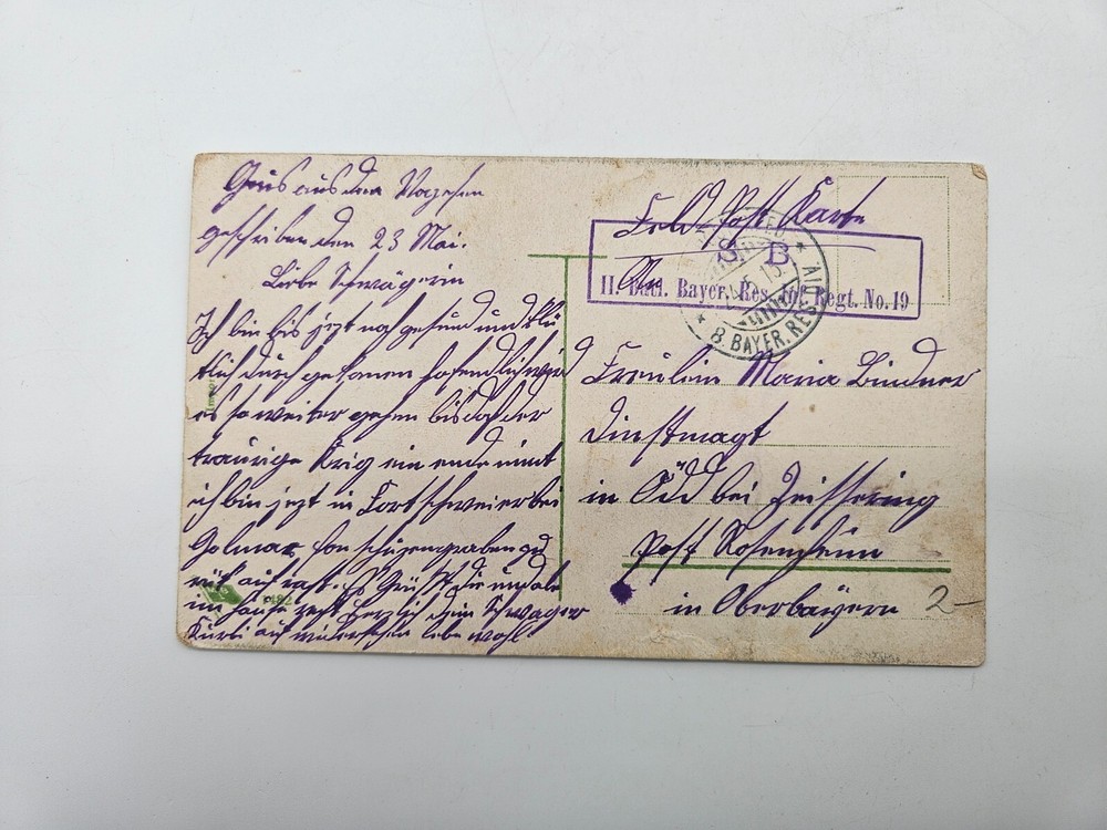 HA2033: Postcard, Warrior Farewell