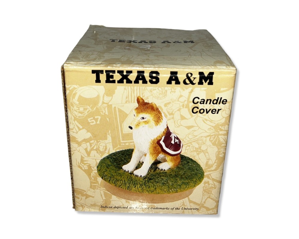 Texas A&M Candle Cover