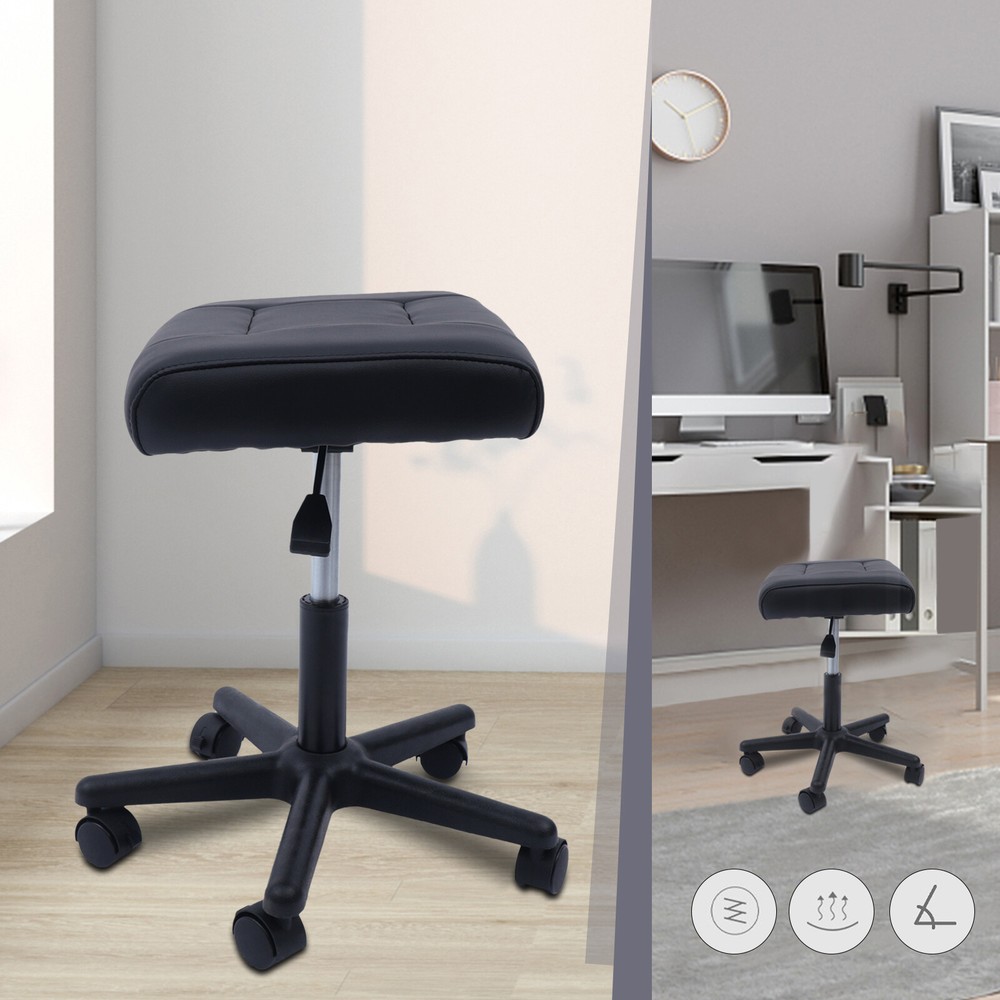 Adjustable Rolling Footrest with Wheels for Comfort and Posture Support