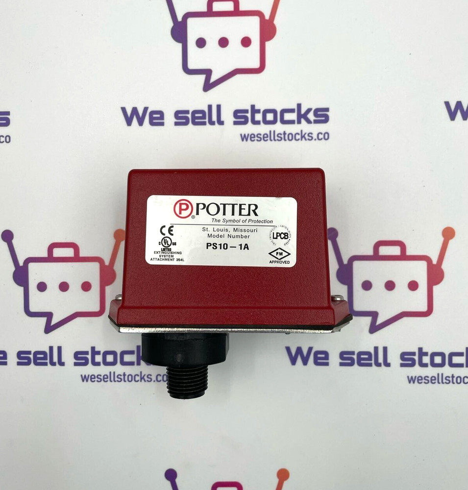 POTTER PS10-1A Pressure Type Waterflow Switch
