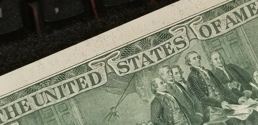 1976 $2 Shift ERROR 15356442 Neff Treasurer Bicentennial Huge shift error uncirc