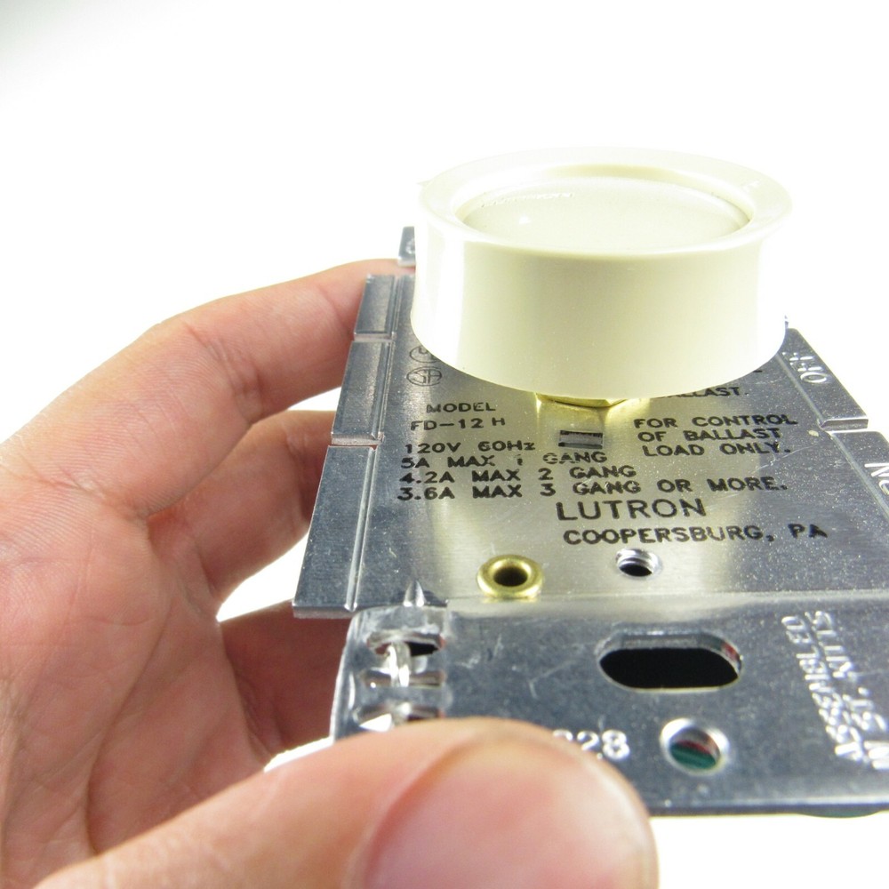 Lutron Rotary Dimmer Switch, FD-12H
