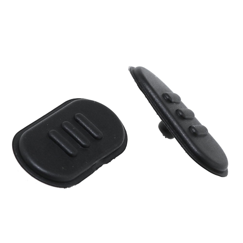 2PCS Walkie Talkie Accessory PTT Button Black Talk PTT Launch Key Switch Butt...