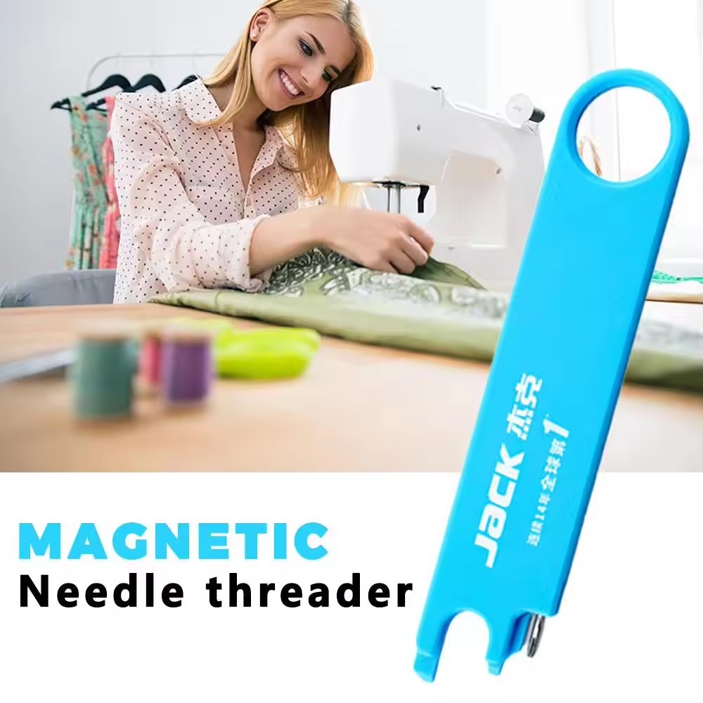 Portable Needle Threader Tool, Automatic Sewing Aid, Quick Thread Feature