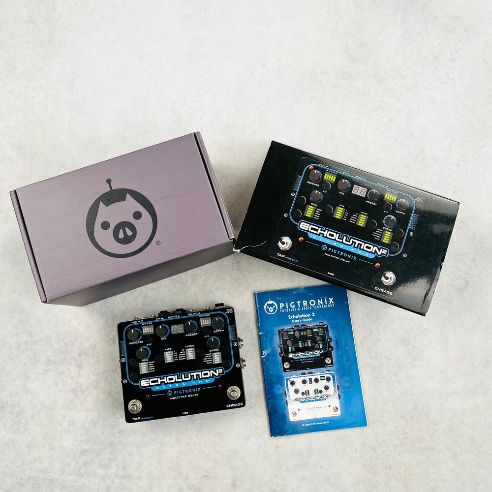 Pigtronix Echolution 2 Delay Pedal 2010s - Black