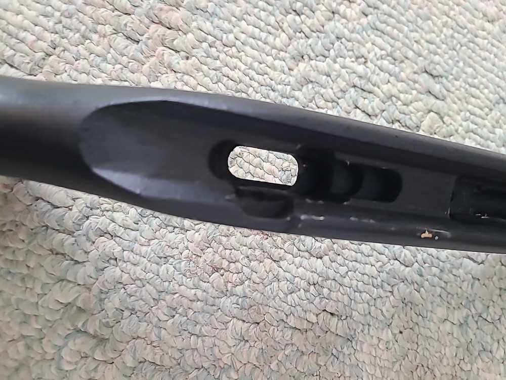 Knight Black Knight Muzzleloader Solid Black Stock With Buttpad Sling Swivels