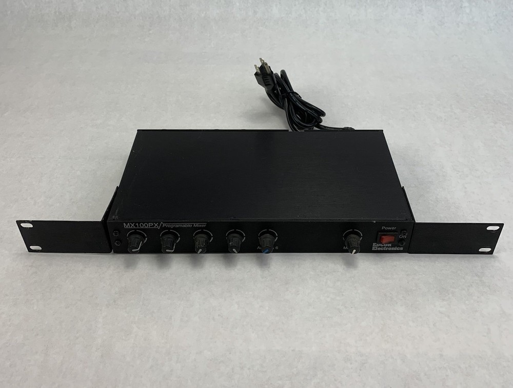 Edcor Electronic MX100PX Programable Microphone Mixer