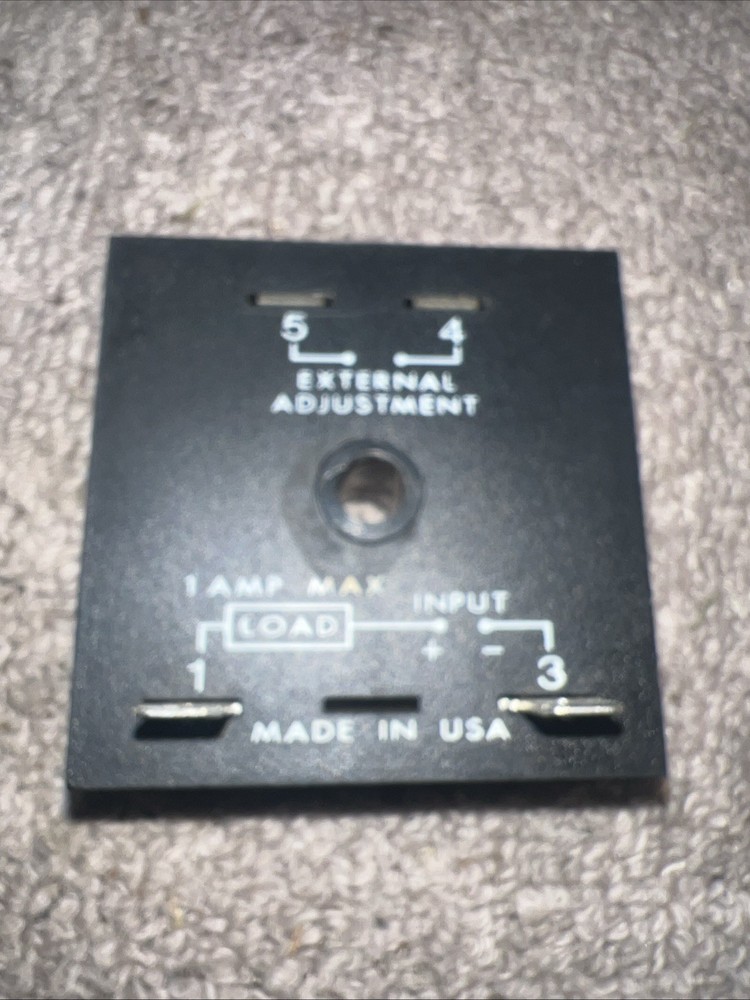 SSAC Solid State Timer 10 sec Delay 120VAC 1AMP TSD141120M
