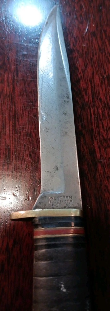 WESTERN SPLIT TANG KNIFE BOULDER COLORADO